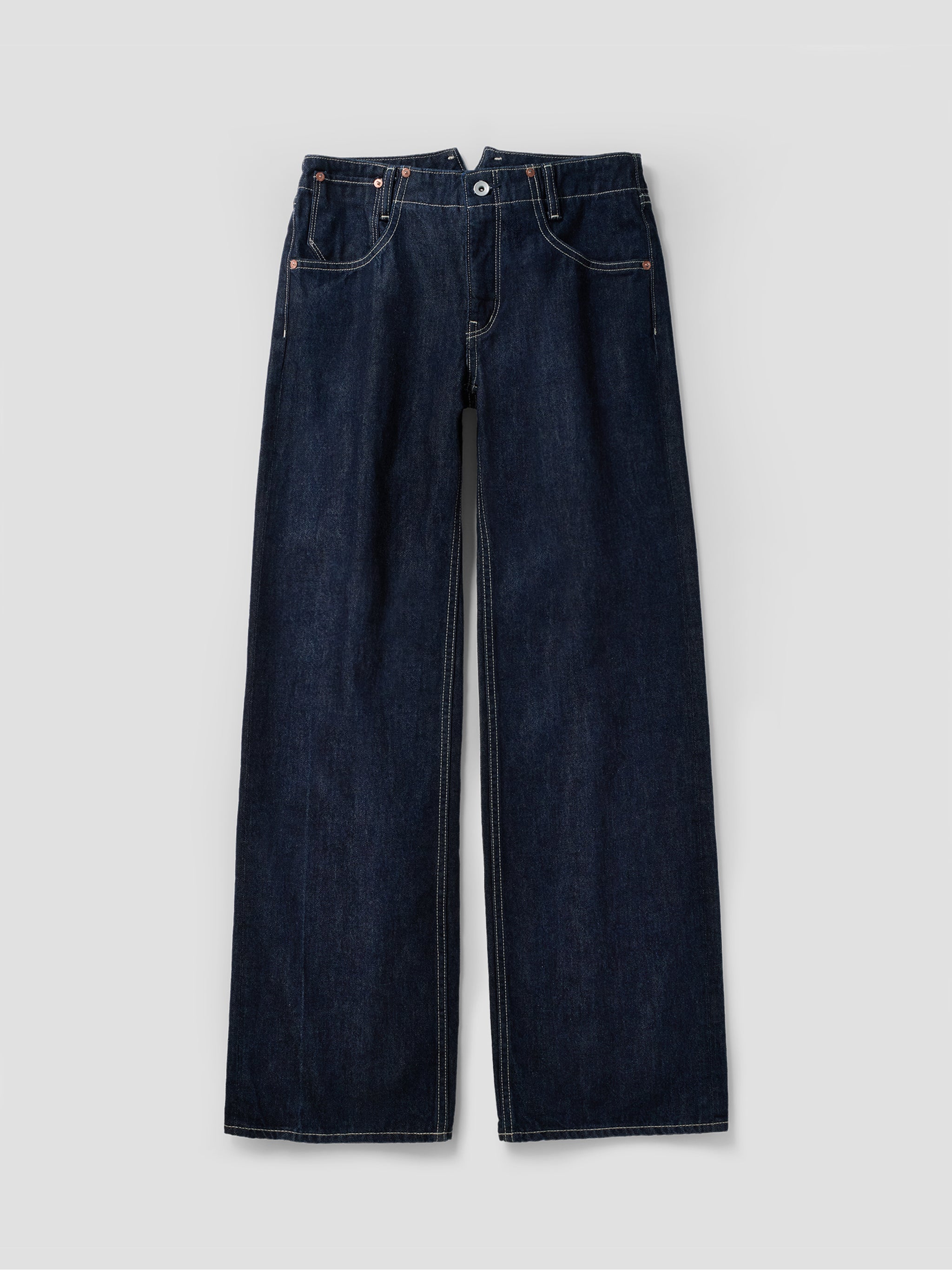 001 notch trouser in indigo