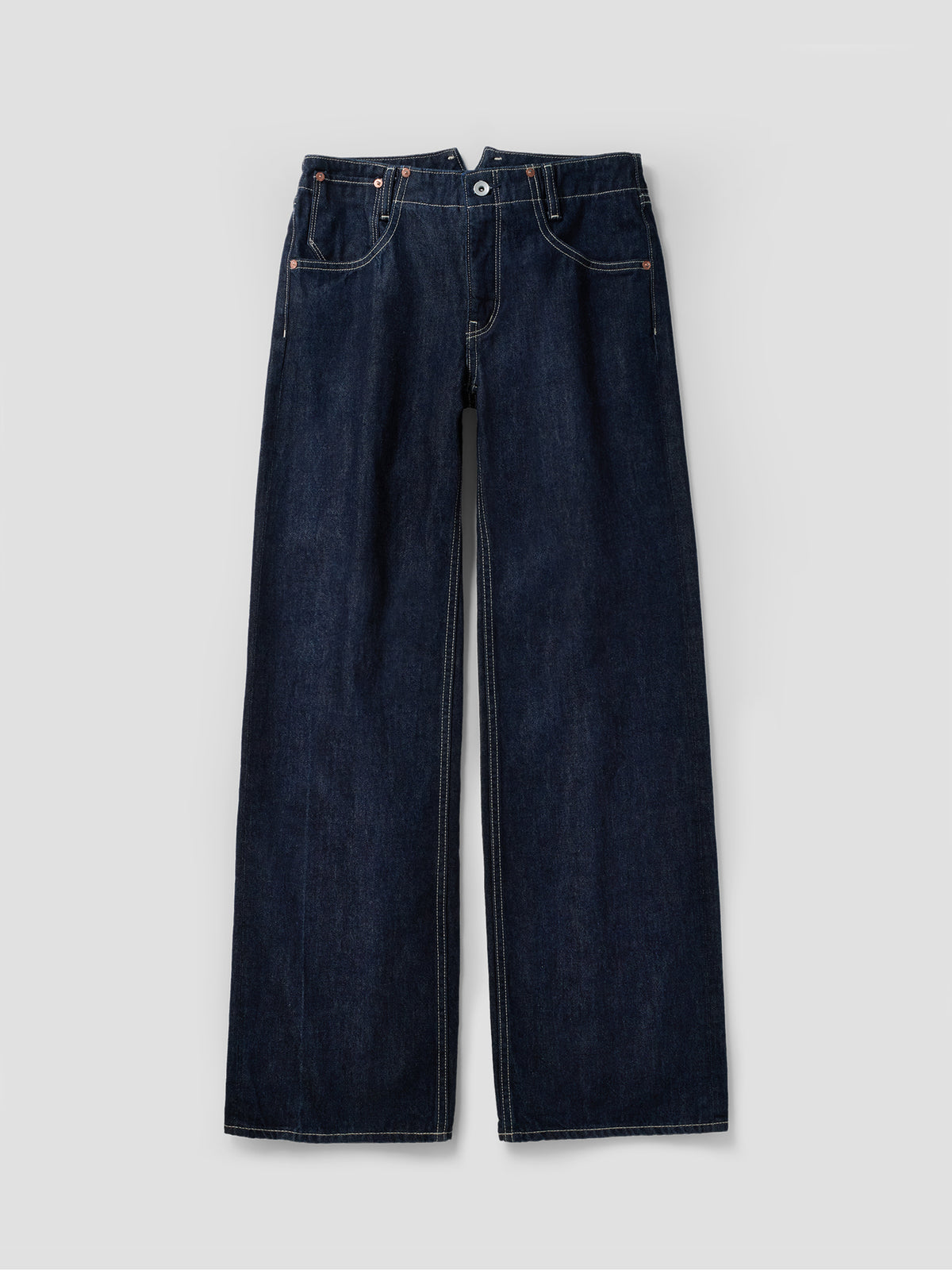 001 notch trouser in indigo