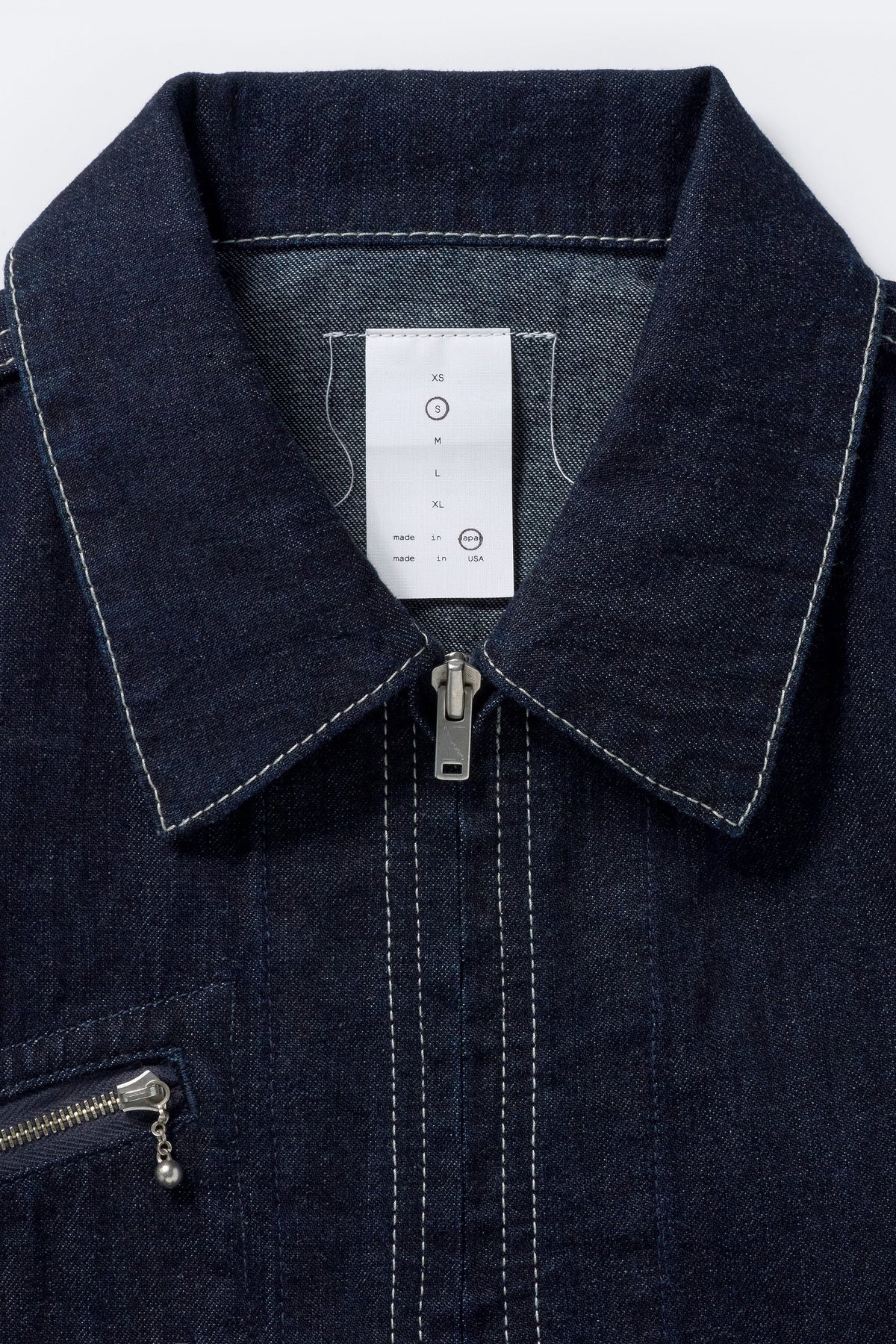 002 curved pocket workwear jacket