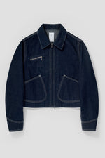 002 curved pocket workwear jacket