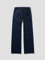 004c low rise selvedge in indigo