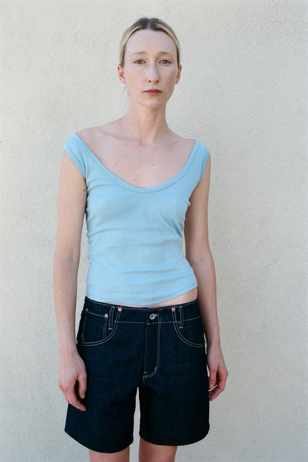 009 notch short in indigo