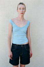 009 notch short in indigo
