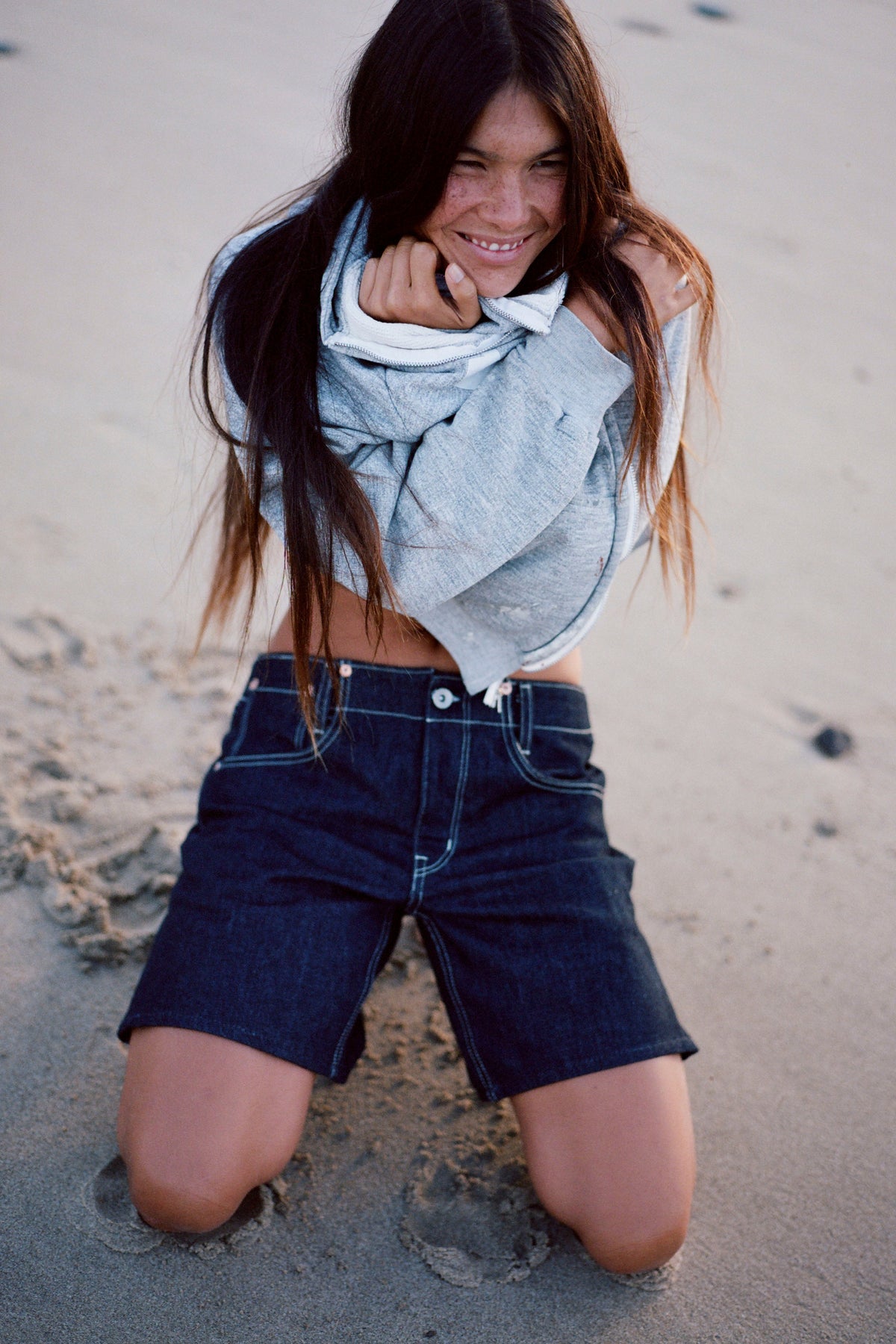 009 notch short in indigo